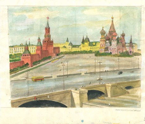 Винокур Владимир Исаакович. Москворецкий мост 